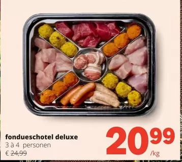 Fondueschotel Deluxe