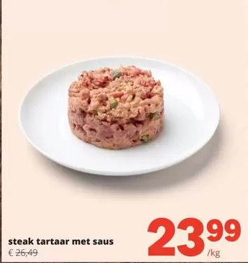 Steak Tartaar Met Saus