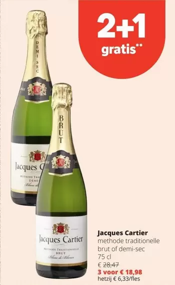 De - methode traditionelle brut of demi-sec