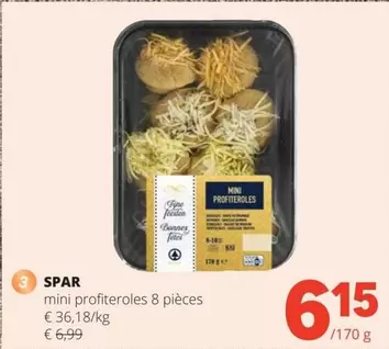 mini profiteroles 8 pièces