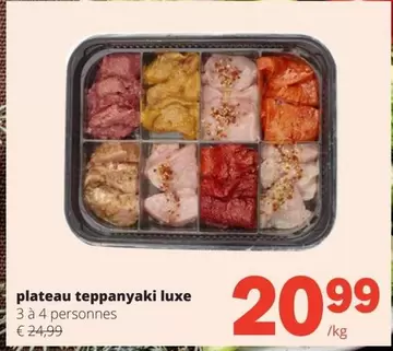 Plateau Teppanyaki Luxe