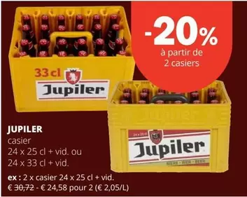Jupiler - Casier