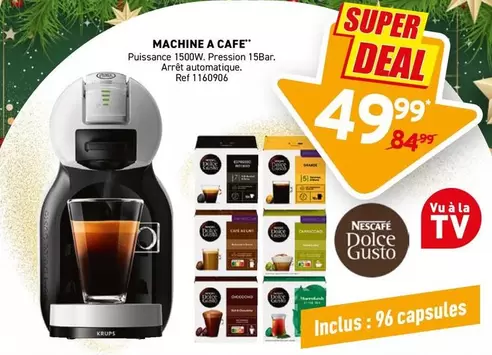 Dolce Gusto - MACHINE A CAFE