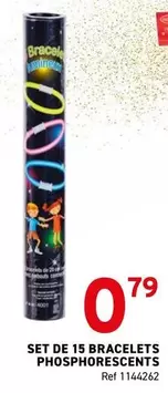 De - SET DE 15 BRACELETS PHOSPHORESCENTS