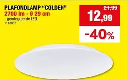 PLAFONDLAMP "COLDEN"
