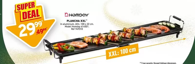 Plancha XXL