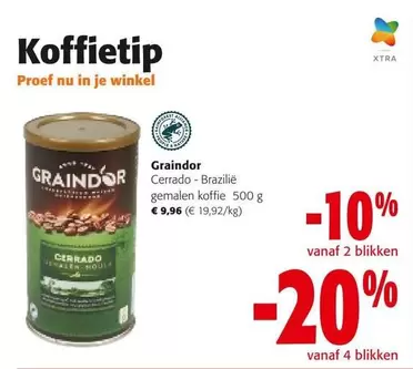 Nu - Cerrado Brazilië gemalen koffie