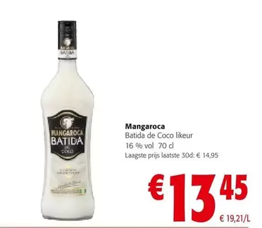 De - Batida de Coco likeur