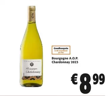 Bourgogne A.O.P. Chardonnay 2023