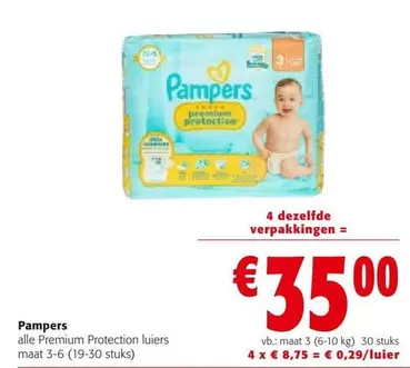 Pampers - Premium Protection luiers