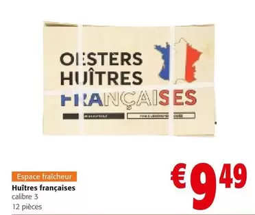 Huîtres françaises