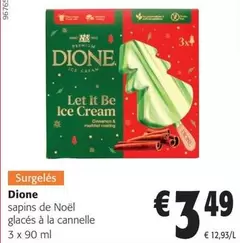 Be - sapins de Noël glacés à la cannelle