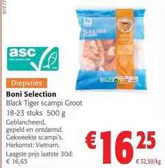 Black -  Tiger scampi Groot