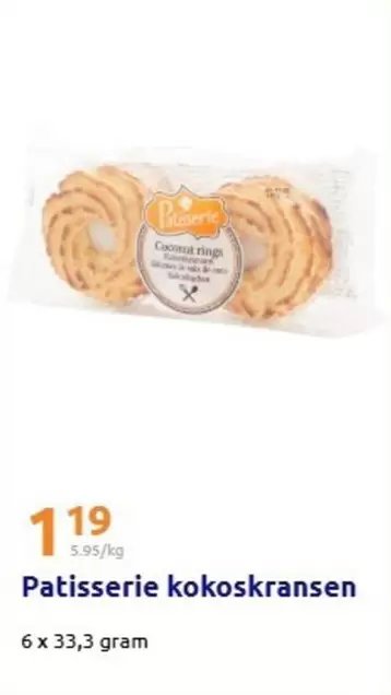 Patisserie kokoskransen