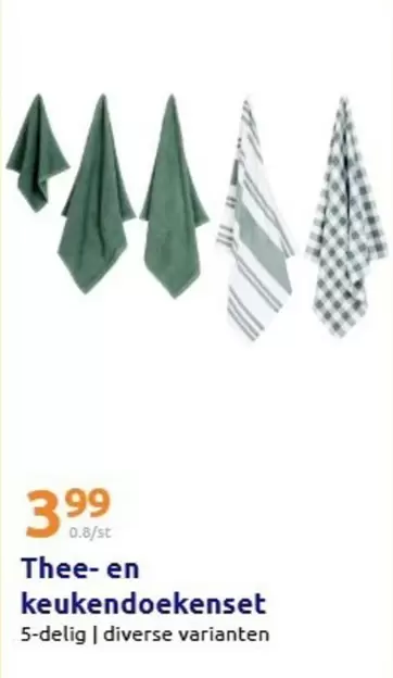 Thee- en keukendoekenset
