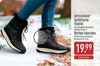 Gefütterte Stiefel