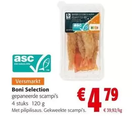 Boni Selection gepaneerde scampi's