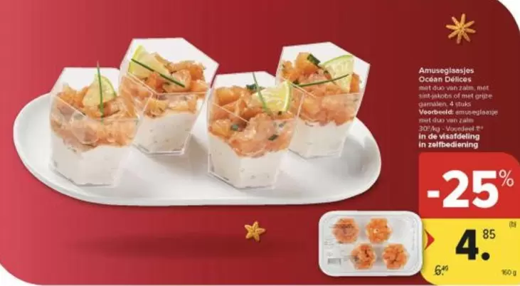 De - Amuseglaasjes Ocean lices