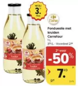 Extra - Fondueolie met kruiden