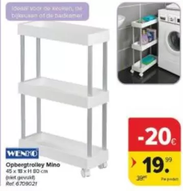 De - Opbergtrolley Mino