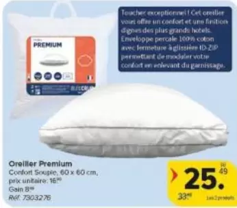 De - Oreiller Premium