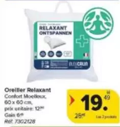 Oreiller Relaxant