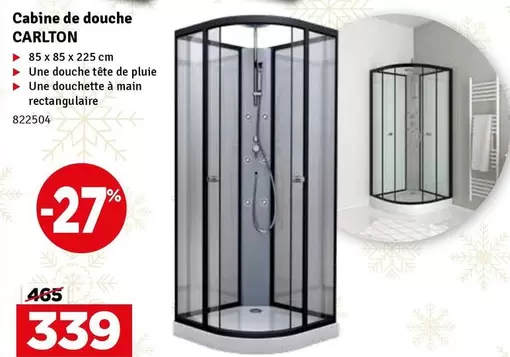 De - Cabine de douche CARLTON