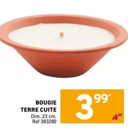 BOUGIE TERRE CUITE