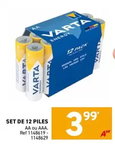 Minis - PILES AA ou AAA