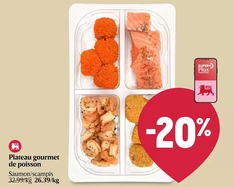 De - Plateau gourmet de poisson