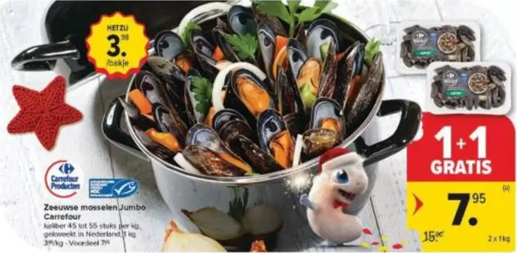 Zeeuwse mosselen Jumbo