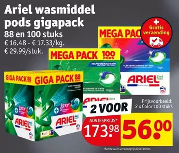 Mega - Wasmiddel Pods Gigapack