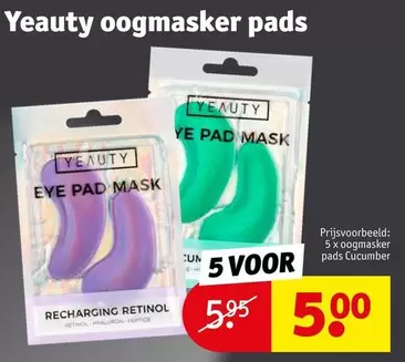 Oogmasker Pads