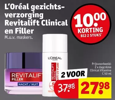 París - Revitalift Clinical en Filler