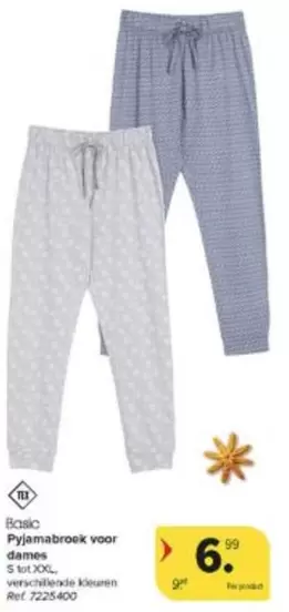 Pyjamabroek voor dames