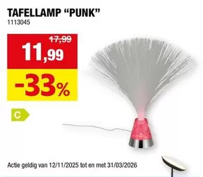 TAFELLAMP "PUNK"