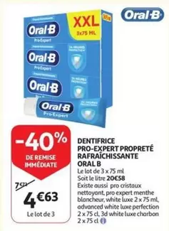 De - DENTIFRICE PRO-EXPERT PROPRETÉ RAFRAICHISSANTE