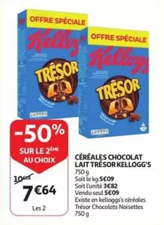 CEREALES CHOCOLAT LAIT TRESOR