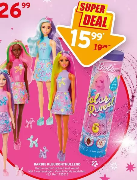 Barbie -  kleuronthullend