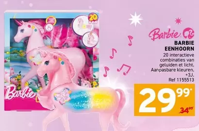 Barbie - BARBIE EENHOORN