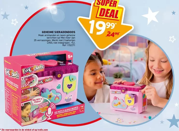 De - GEHEIME SIERADENDOOS