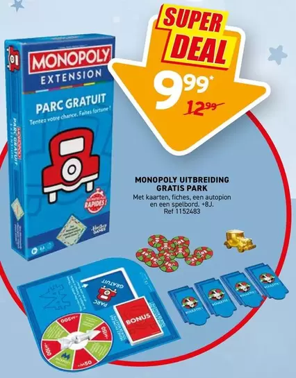 Monopoly - UITBREIDING GRATIS PARK