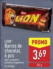 Lion - Barres de chocolat