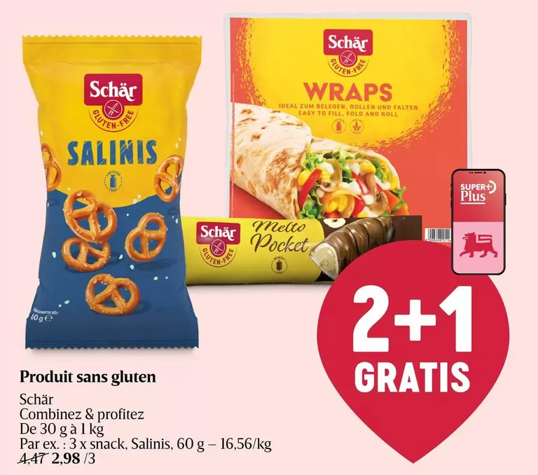 Free - SALINIS, WRAPS, Melte Pocket