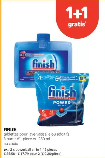 tablettes pour lave-vaisselle ou additifs