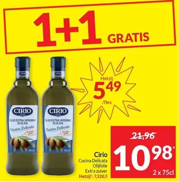 Extra - Cucina Delicata Olijfolie  zuiver