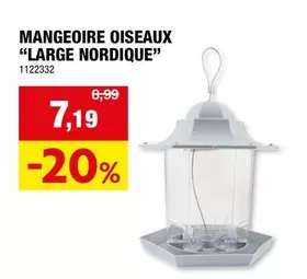 Large - MANGEOIRE OISEAUX "LARGE NORDIQUE"