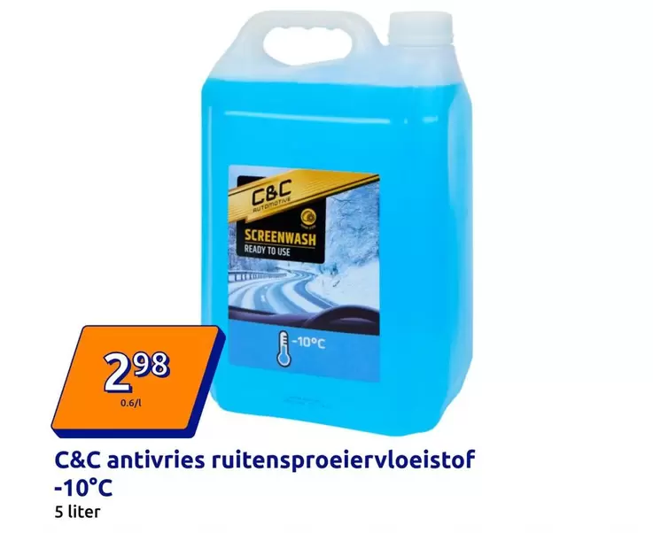 Antivries Ruitensproeiervloeistof