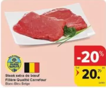 Extra - Steak extra de boeuf