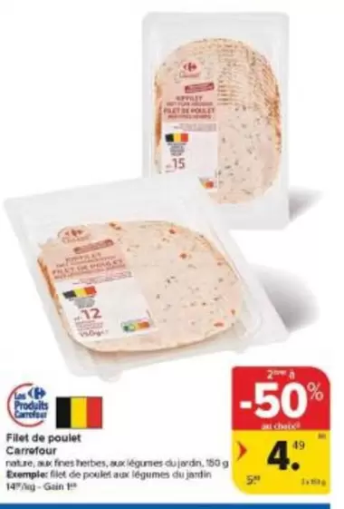 De - Filet de poulet